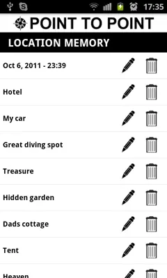 Point To Point android App screenshot 1